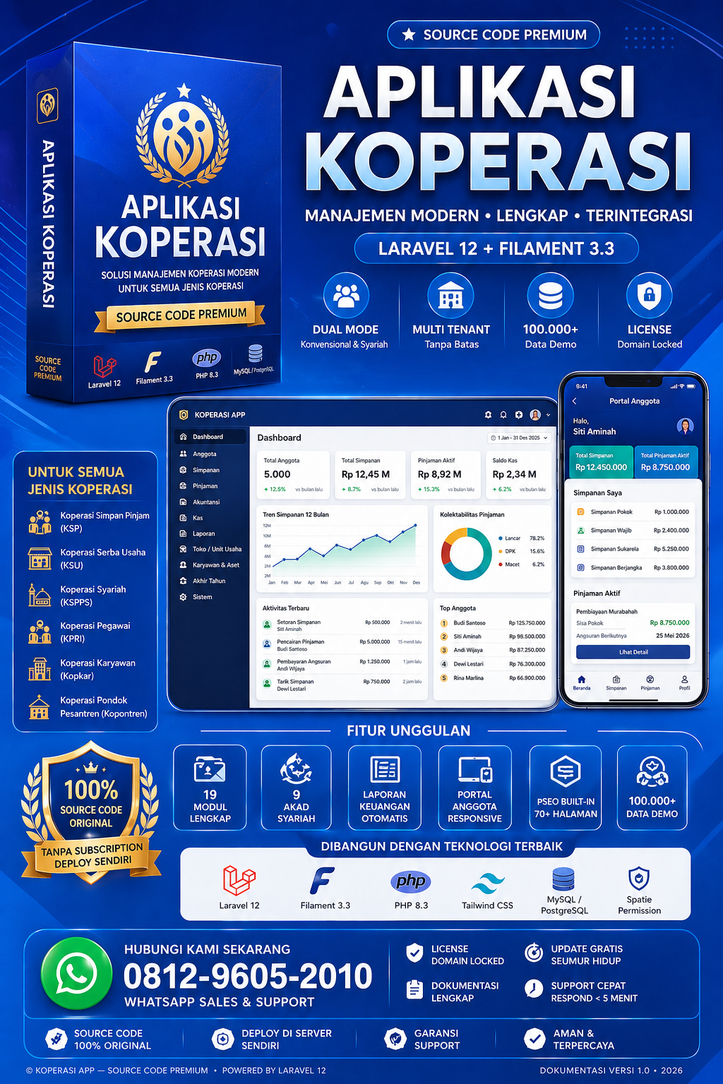 KoperasiPlus — Sistem Koperasi Serba Usaha